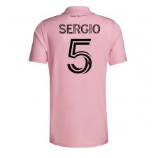 Inter Miami Sergio Busquets #5 Hjemmedrakt 2023-24 Kortermet